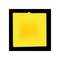 Pannello elettroluminescente 100x100 mm giallo EL