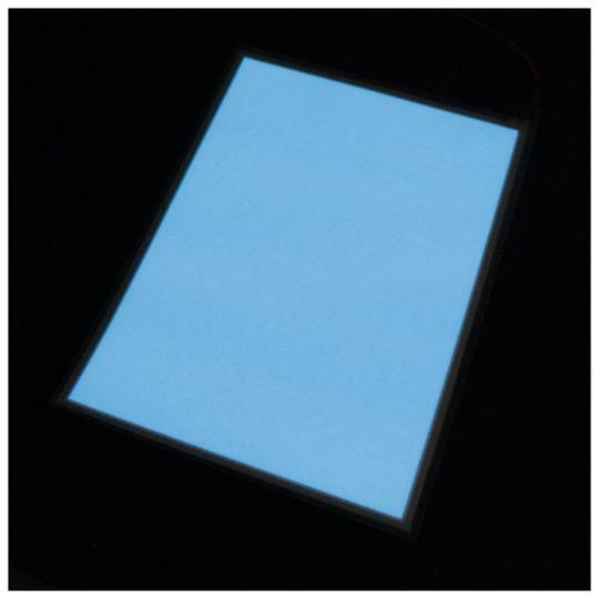 220x155mm pannello elettroluminescente blu EL