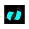 Painel eletroluminescente 400x60 mm azul EL