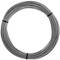 Cable d'acer inoxidable 7x19 de 1,5 mm. Bobina de 25 m. Recobert de plàstic transparent