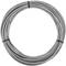 Cable d'acer inoxidable 7x19 de 6,0 mm. Bobina de 10 m. Recobert de plàstic transparent