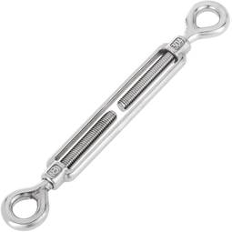 Steel cable tensioner. Model of ring to ring thread 8 mm