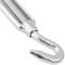 Steel cable tensioner. Model of ring to hook thread 5 mm