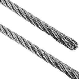Edelstahl Kabel 7x19 4,0 mm. 100 m Spule