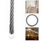 Câble en acier inoxydable 7x19 de 4,0 mm. Bobine de 25 m