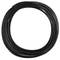 Cable de acero inoxidable 7x7 de 6 mm. Bobina de 10 m. Recubierto de PVC negro