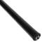 Cable de acero inoxidable 7x7 de 6 mm. Bobina de 10 m. Recubierto de PVC negro