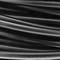 Stainless steel cable 7x7 3 mm. Reel of 100 m lenght. Black PVC coated