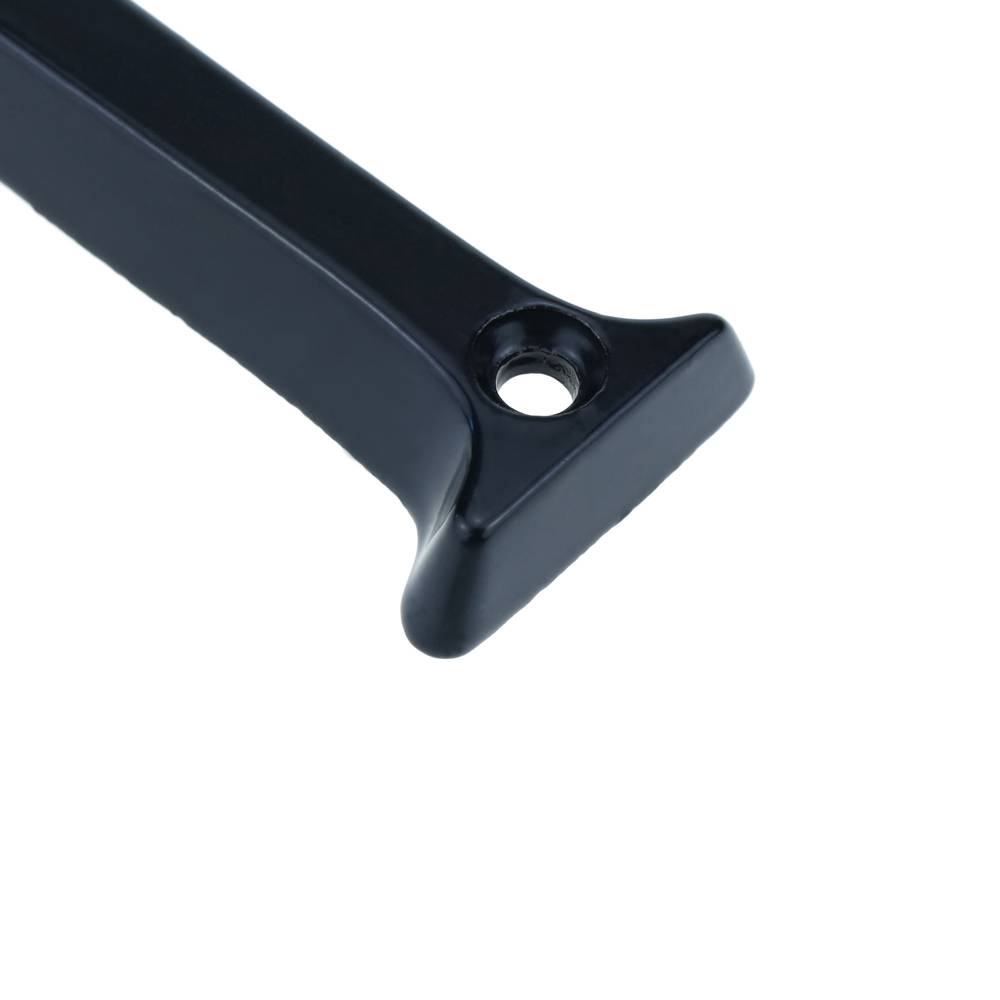 Número 1 en metal negro de 95mm con tornillería para rotulación