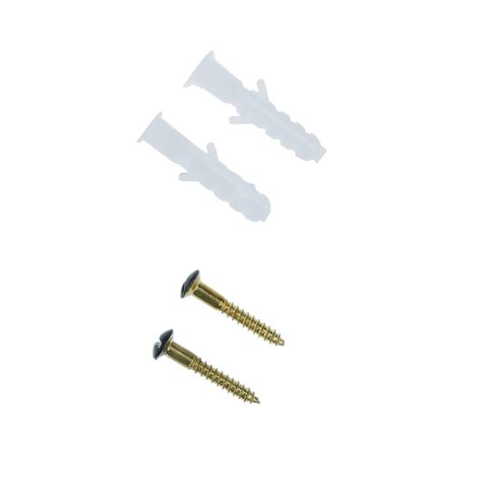 Número 5 em metal preto 95mm com parafusos para a rotulagem