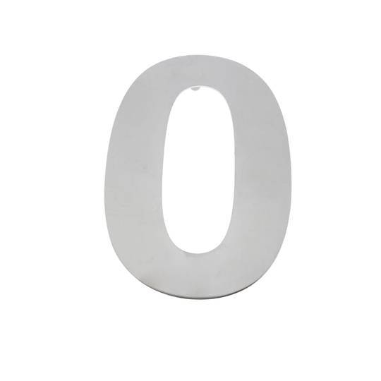 Number 0 150 mm stainless steel marking