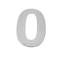 Number 0 150 mm stainless steel marking