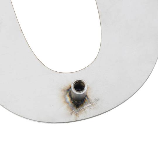 Number 0 150 mm stainless steel marking