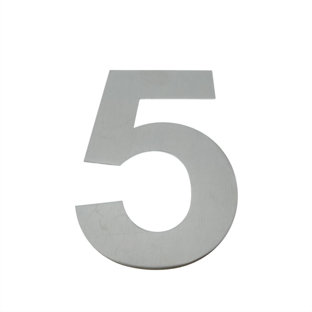 No. 5 150 millimetri in acciaio inox marcatura