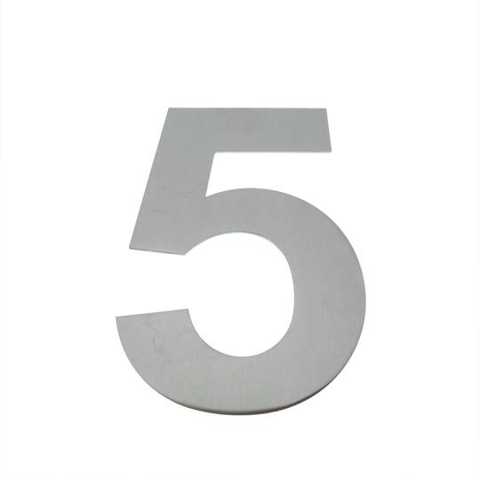 No. 5 150 millimetri in acciaio inox marcatura