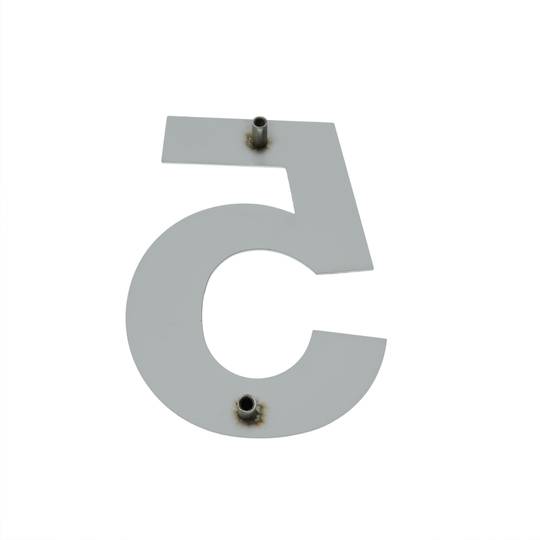 No. 5 150 millimetri in acciaio inox marcatura