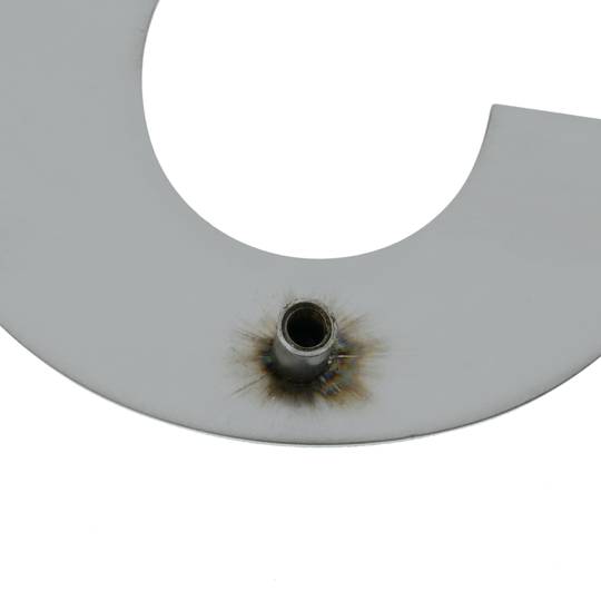 No. 5 150 millimetri in acciaio inox marcatura