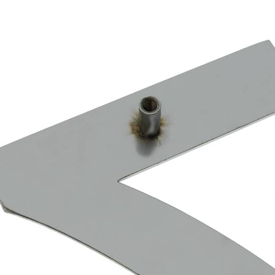 Number 7 150 mm stainless steel marking