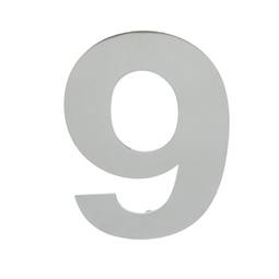 Número 9 de 150 mm marcação aço inoxidável