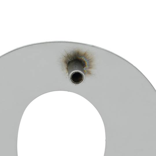 Numer 9 ze stali nierdzewnej 150 mm na napis