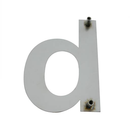 Lettre B 150 mm de marquage en acier inoxydable