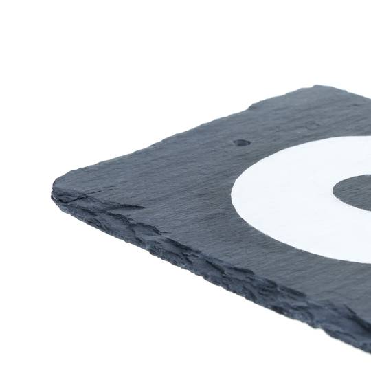 Number 8 on board of 180x120mm marking