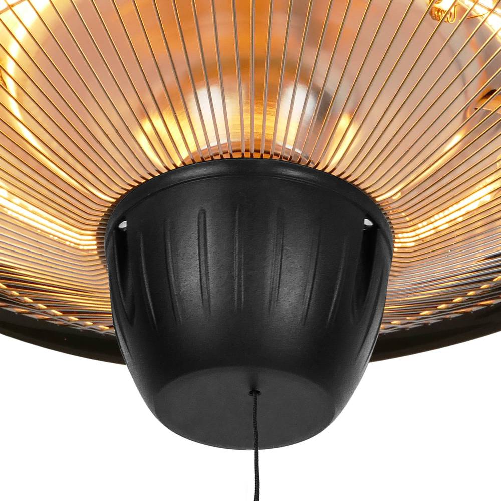 Chauffage de plafond Radiateur pour intérieur et extérieur bar restaurant terrasse 420mm 1500W