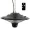 Ceiling radiant patio heater for indoor and outdoor bar restaurant terrace shops 420mm 1500W with RC