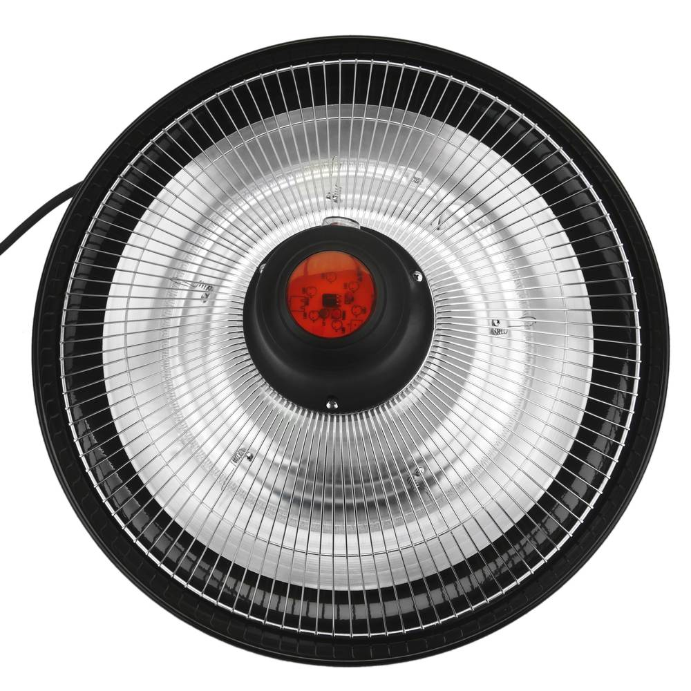 Ceiling radiant patio heater for indoor and outdoor bar restaurant terrace shops 420mm 1500W with RC