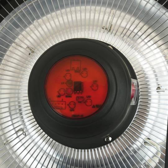 Ceiling radiant patio heater for indoor and outdoor bar restaurant terrace shops 420mm 1500W with RC
