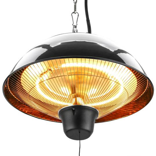 Calefacción de techo  Radiador para interior y exterior  bar restaurante terraza 425mm 1500W