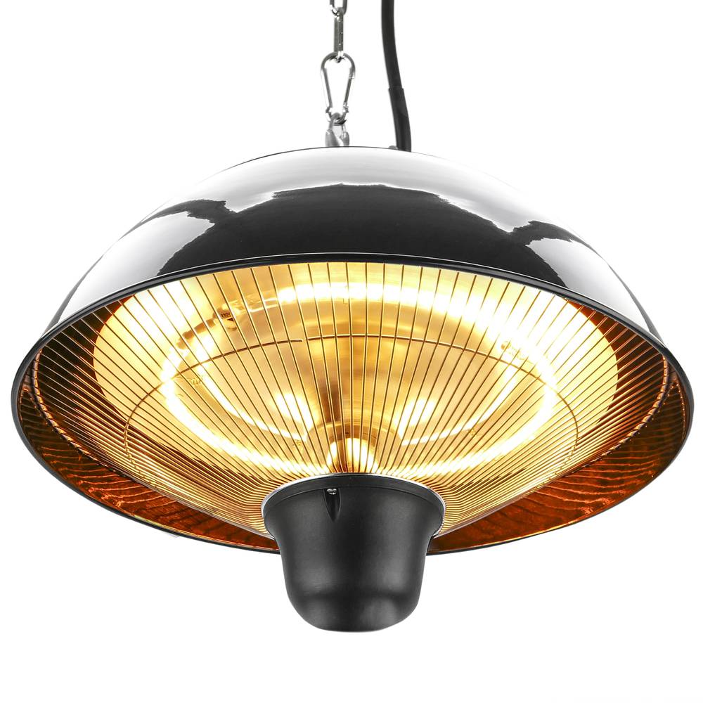 Aquecimento no teto Radiador para interior e exterior Bar restaurante terraço 425mm 1500W com CR