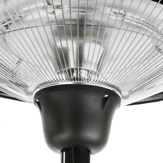Aquecimento de pé Radiador para interior e exterior Bar restaurante lojas terraço 420mm 1500W