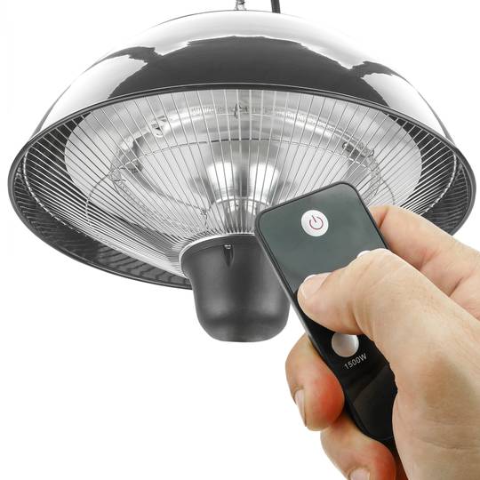 Controle remoto de reposição para aquecimento de teto