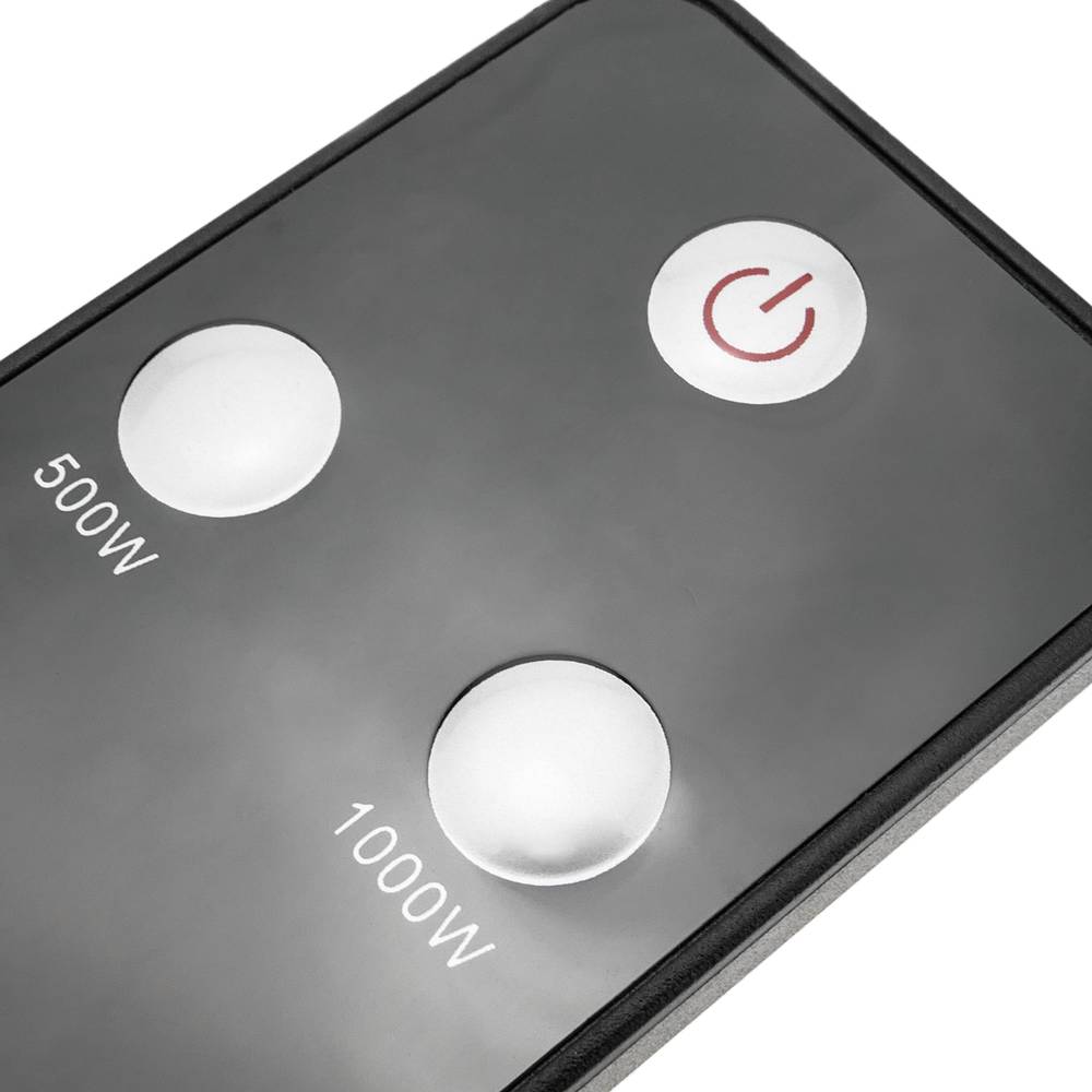 Controle remoto de reposição para aquecimento de teto