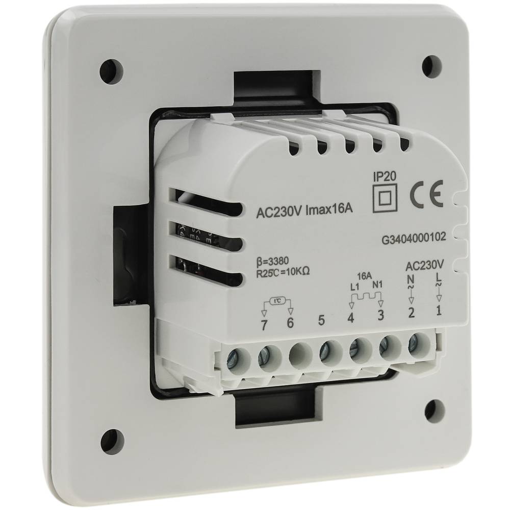Termostato elettronico con sonda per riscaldamento a pavimento