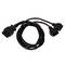 Duplicator kabel OBD II OBD2 J1962 mannelijk naar vrouwelijk 150cm