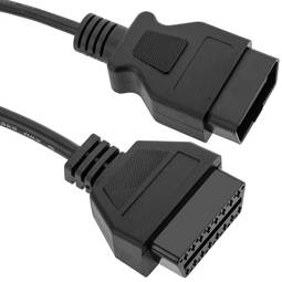 OBDII OBD2 J1962 mannelijk naar vrouwelijk kabel 150cm