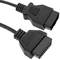 Cable OBDII OBD2 J1962 macho a hembra 150cm