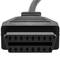 Cable OBDII OBD2 J1962 macho a hembra 150cm