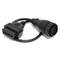 Cabo de diagnóstico macho OBD2 14 pinos compatível com Mercedes Benz Sprinter van e Volkswagen LT 35cm