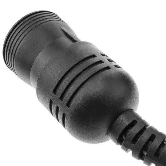 Câble de diagnostic OBD2 double femelle 9 et 6 broches compatible avec les camions 25cm