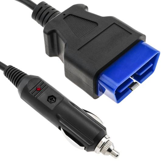 Cable adaptador OBD d'alimentació per preservar la memòria del cotxe