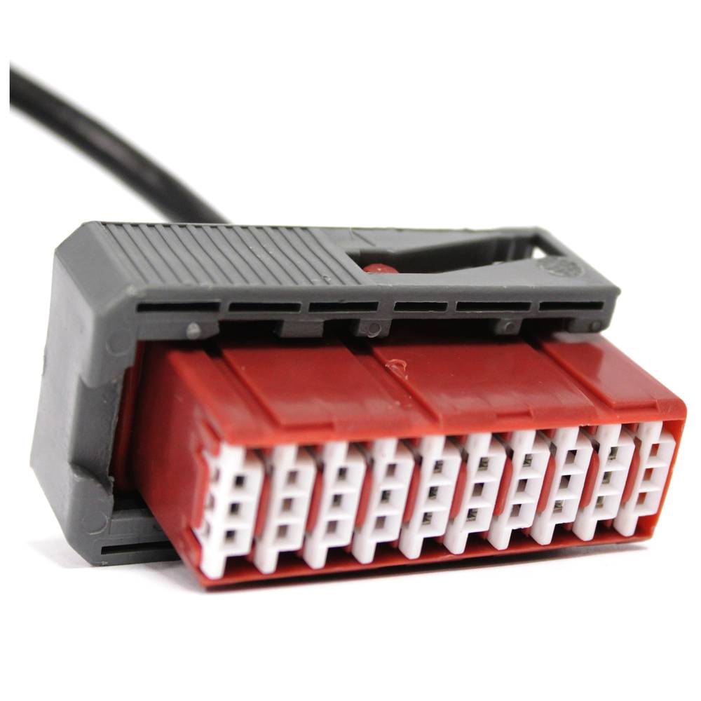 Kit 7 adaptadores OBD2 AUTOCOMCAR compatibles con Mercedes PSA 2-pin PSA 30-pin y compatibles con BMW Audi OPEL FIAT