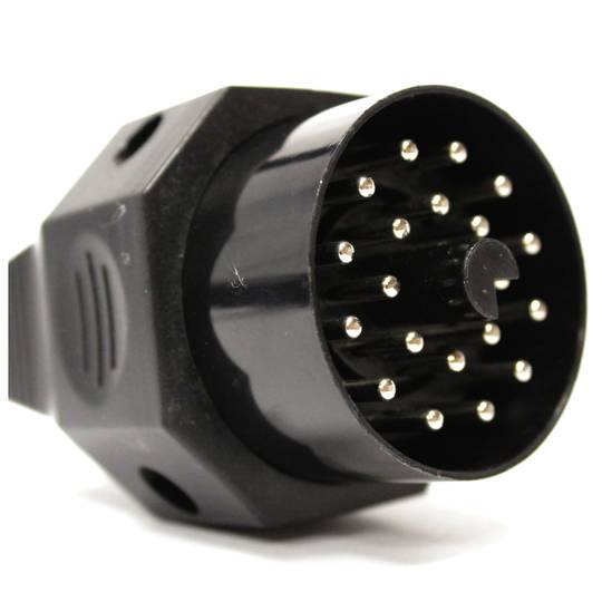 Kit 7 adaptadores OBD2 AUTOCOMCAR compatibles con Mercedes PSA 2-pin PSA 30-pin y compatibles con BMW Audi OPEL FIAT