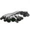 Kit 8 adaptadores OBD2 AUTOCOMTRUCK para  Knorr Wabco Man Iveco Scania Benz Renault Volvo