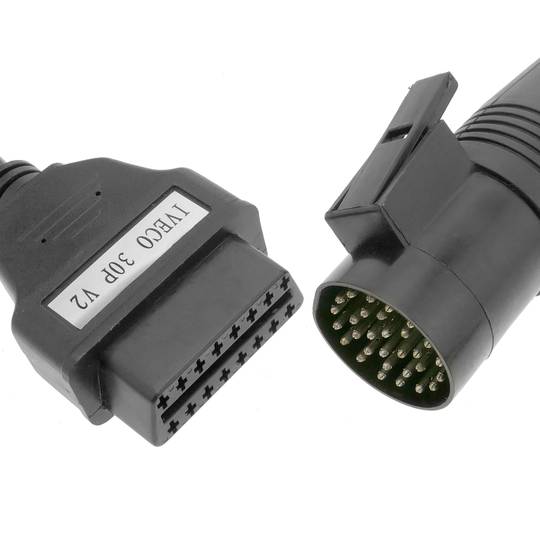 Kit 8 adaptadores OBD2 AUTOCOMTRUCK para  Knorr Wabco Man Iveco Scania Benz Renault Volvo