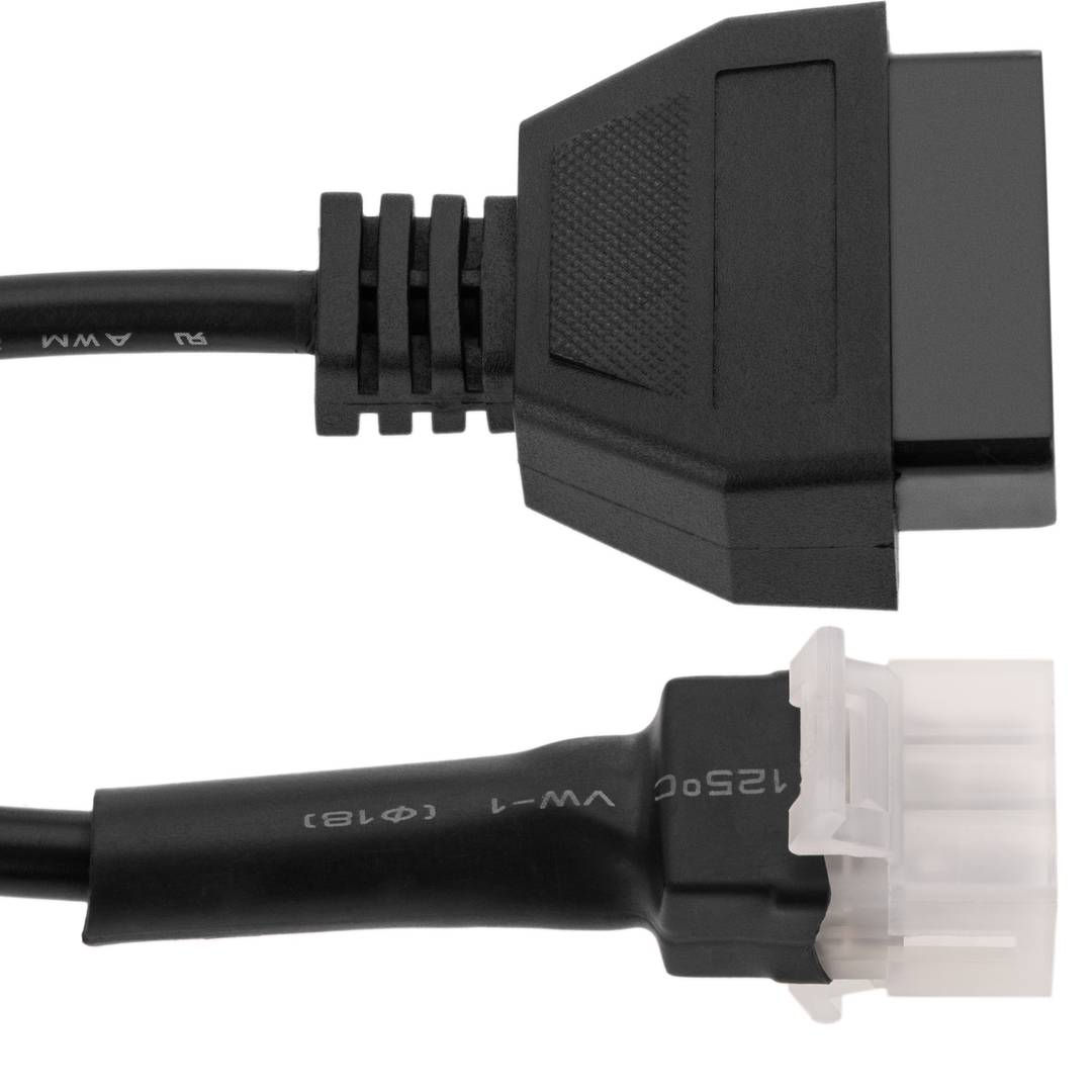 OBD2 6 pin diagnostic cable for Aprilia motorcycles - Cablematic