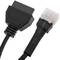 OBD2 6 pin diagnostic cable for Aprilia motorcycles