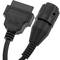 Câble de diagnostic OBD2 10 broches compatible avec les motos BMW